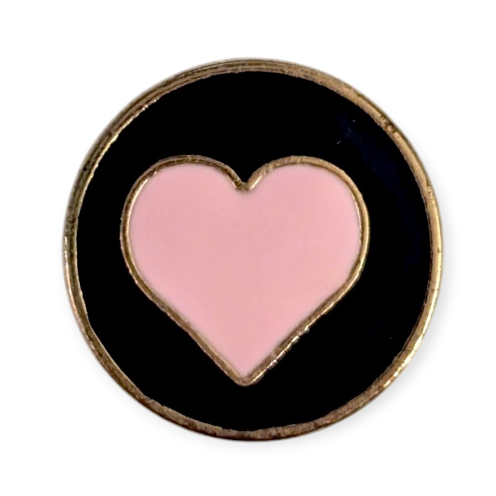 Barbie Mattel Enamel Pin: Pink Heart